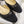 CC Slingback Flat Beige Lambskin Black Grosgrain Lambskin