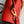 LOCKY BB 21 IN BROWN MONOGRAM CANVAS AND RED CALFSKIN GOLD BUCKLE