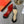 CL Collaclou Spike Clear Flat Embellished Pvc and Patent Leather Black
