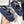 CC 25S Dad Sandal Dark Blue Denim Beige Calfskin