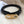 CL Gold 25mm Triomphe Enamel Black Calfskin 562438