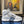 Valenti High Top VL7N White Calfskin Grey Canvas  993744