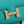 HM CONSTANCE BAG 19 TURQUOISE EPSOM GOLD HARDWARE