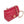 MINI SQUARE FLAP BAG 17CM RED PATENT CALFSKIN GOLD HARDWARE