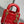 mini lady 17 red lambskin
