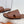 HM IZMIR SANDAL GOLD OSTRICH EMBOSSED CALFSKIN
