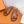 HM IZMIR SANDAL GOLD OSTRICH EMBOSSED CALFSKIN