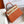 HM KELLY 32CM BAG IN ORANGE TOGO GOLD HARDWARE