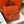 constance 24 orange red epsom leather gold hardware