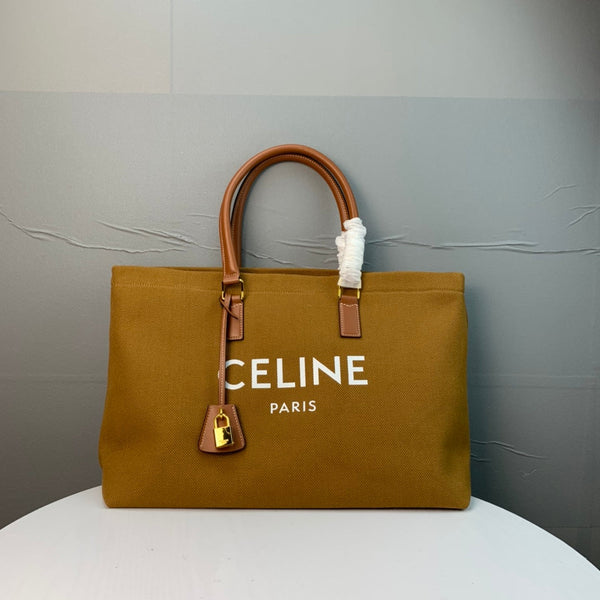 CL Cabas Tote 44cm Brown Canvas 142093