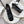 CC MARY JANE BLOCK HEEL GLOSSY BLACK SHEEPSKIN