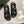 CC 25S Dad Sandal Black Denim Calfskin