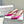 Manolo Buckle Mules 7cm Dark Pink Silk 208015