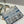 Large CD Book Tote 42cm Gradient Blue Tiger