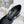 CC 26S Mary Jane Flats Shoes Black Gold Distressed Leather 147295