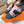 santorini sandal red white black calfskin