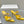 Manolo Mules Crystal Yellow Silk Satin 219384