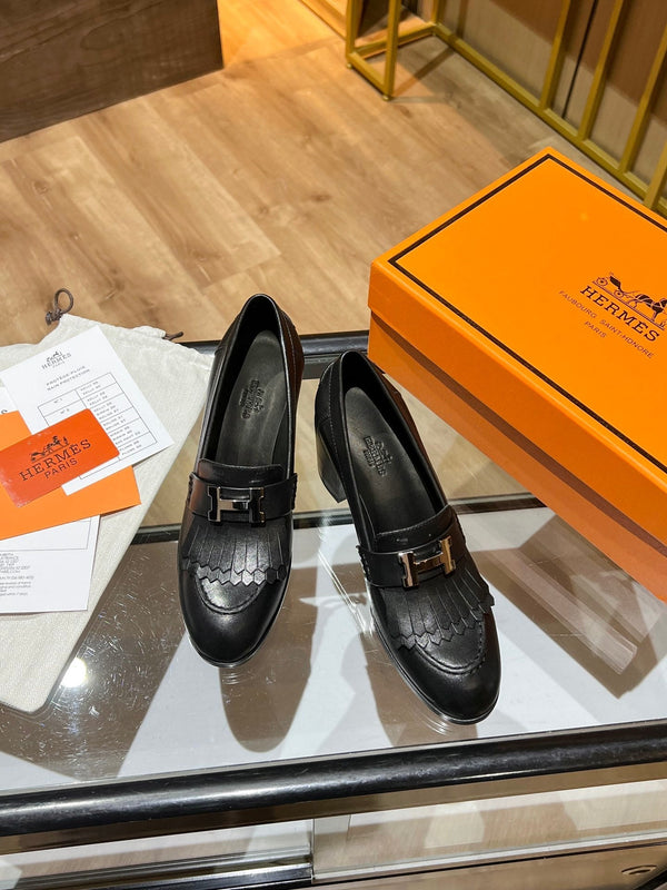 HM 26s Elysee Loafers 8cm Leather 149082