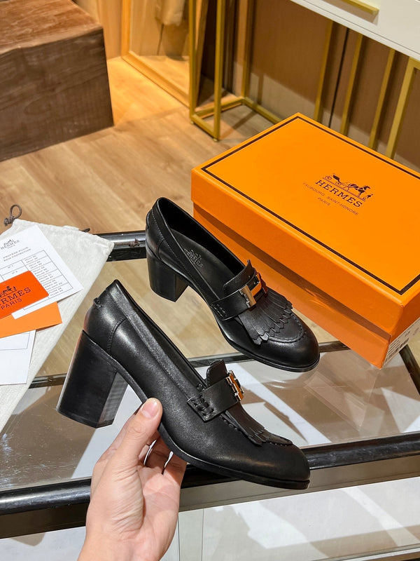 HM 26s Elysee Loafers 8cm Leather 149082