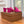Summer Charms Mules 80 Hot Pink Suede Pink Lambskin