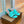 Summer Charms Mules 80 Aqua Suede Pink Lambskin