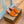 Summer Charms Mules 80 Orange Suede Pink Lambskin