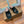 Summer Charms Sandals Mule Black Crocodile Pattern Pink Lambskin