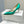 Manolo Wheat Ear Rhinestone Pumps Green Silk Fabric 327454
