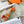 Oasis Sandal Epsom Calfskin Orange