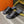 HM IZMIR SANDAL BLACK WITH WHITE MOTIF CALFSKIN