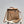 Herbag 31 Toile Brown Canvas Gold Cowhide Leather