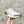 HM EMBOSSED ICON SNEAKER WHITE AND GRAY CALFSKIN