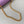 20 CHAIN EMBOSSED ARMPIT BAG PURPLE CALFSKIN