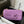 20 CHAIN EMBOSSED ARMPIT BAG PURPLE CALFSKIN