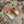 Rockstud Crisscross Espadrilles 80mm Sandal Wedges Orange