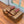 Suitcase Stripe Flat Sandals Brown Maroon Leather