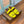 Springthly Charms flat sandals Yellow Maroon Calfskin