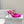 Manolo Mules Diamond Buckle Dark Pink Silk Satin 327475