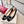 RV Trumpet Pumps 4.5cm Black Suede 607865
