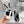 walkn sneaker black white canvas