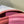 OVAL PURSE BAG 16 IN ROUGE PINK CALFSKIN