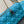 CARO SLIM POUCH 21 BAG IN SKY BLUE CALFSKIN