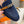 0Z MULE TAWNY AND DENIM CALFSKIN