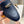 0Z MULE INDIGO CALFSKIN WITH PATTERN