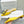 Manolo Buckle Flast Mules Yellow Silk 327516