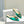 Manolo Buckle Flast Mules Green Silk 327517
