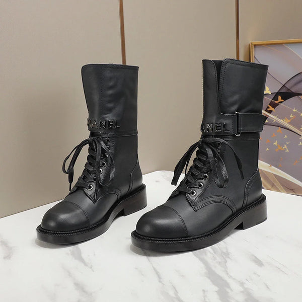 CC 26s Combat Boots Leather Suede 194070