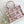 large cabas 41 white burgundy canvas multi logo
