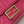 BAGUETTE WITH FF MOTIF 27 IN CERISH PINK SOFT LAMBSKIN GOLD HARDWARE