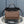 HM HERBAG ZIP 31 BLACK AND ASH BROWN CANVAS